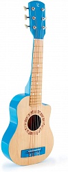 Музыкальная игрушка Гитара, цвет - голубая лагуна (Hape, E0601_HP) - миниатюра